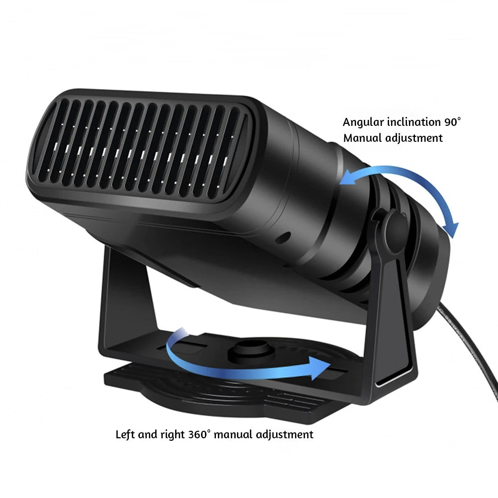 12v Efficient Car Heater- Compact Portable for Fast Warming & Defogging