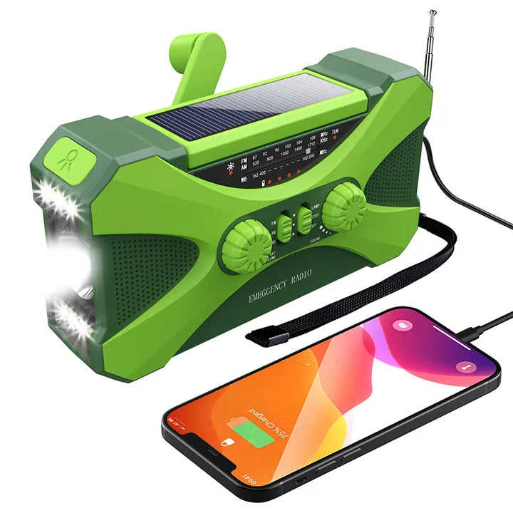 Multifunctional Emergency Radio with All Features