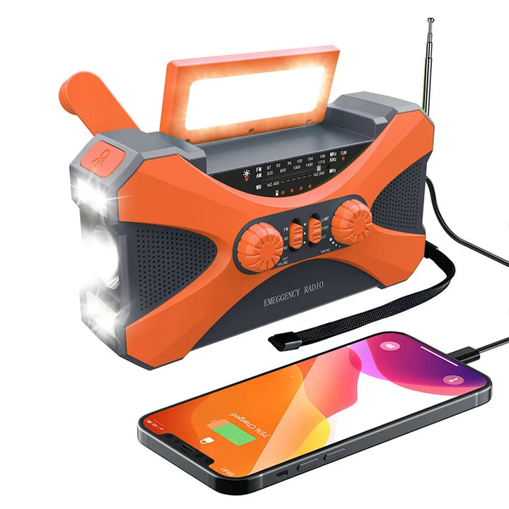 Multifunctional Emergency Radio with All Features