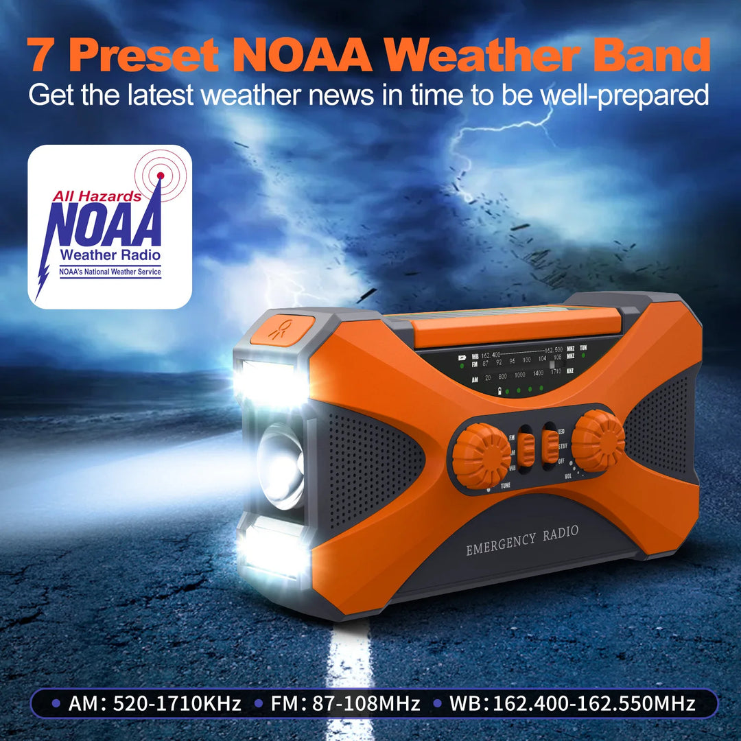 Multifunctional Emergency Radio with All Features
