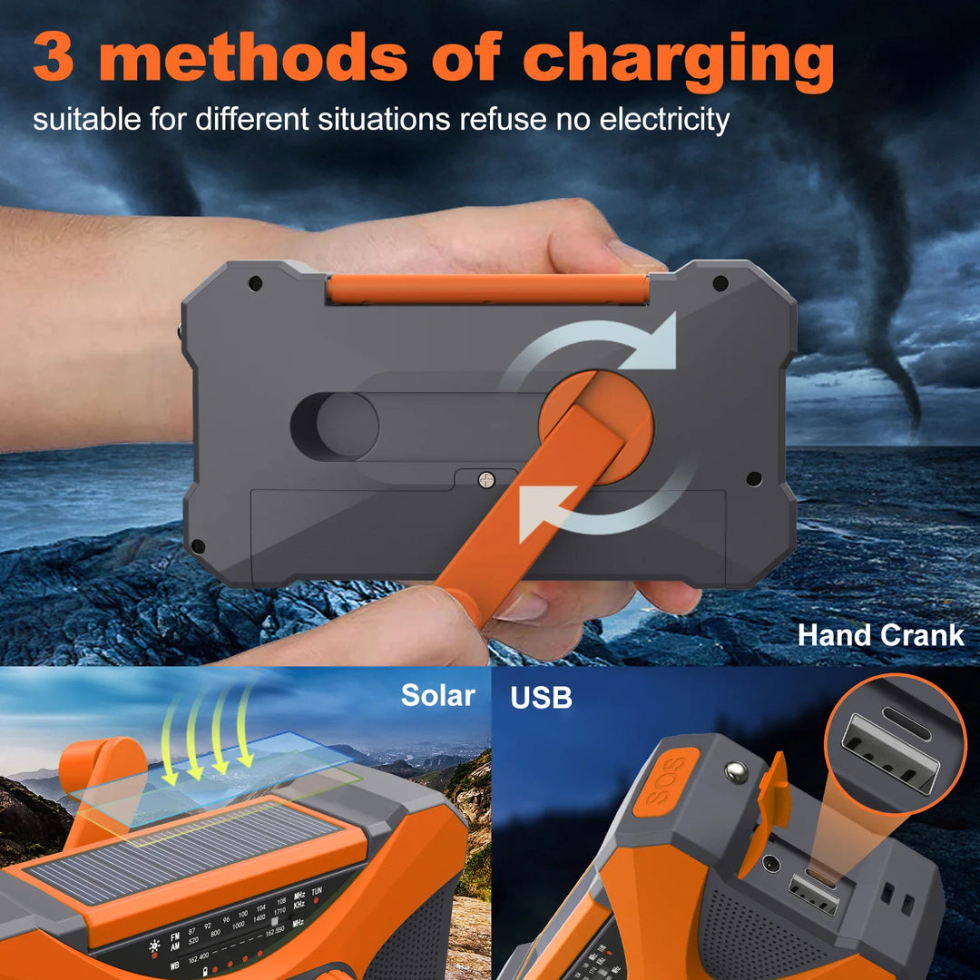 Multifunctional Emergency Radio with All Features