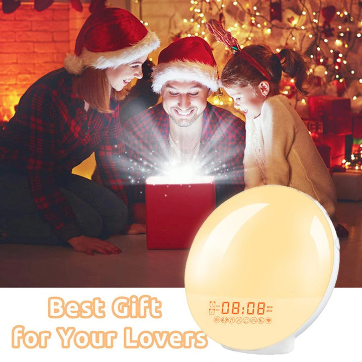Wake Up Light Sunrise Alarm Clock with Simulation