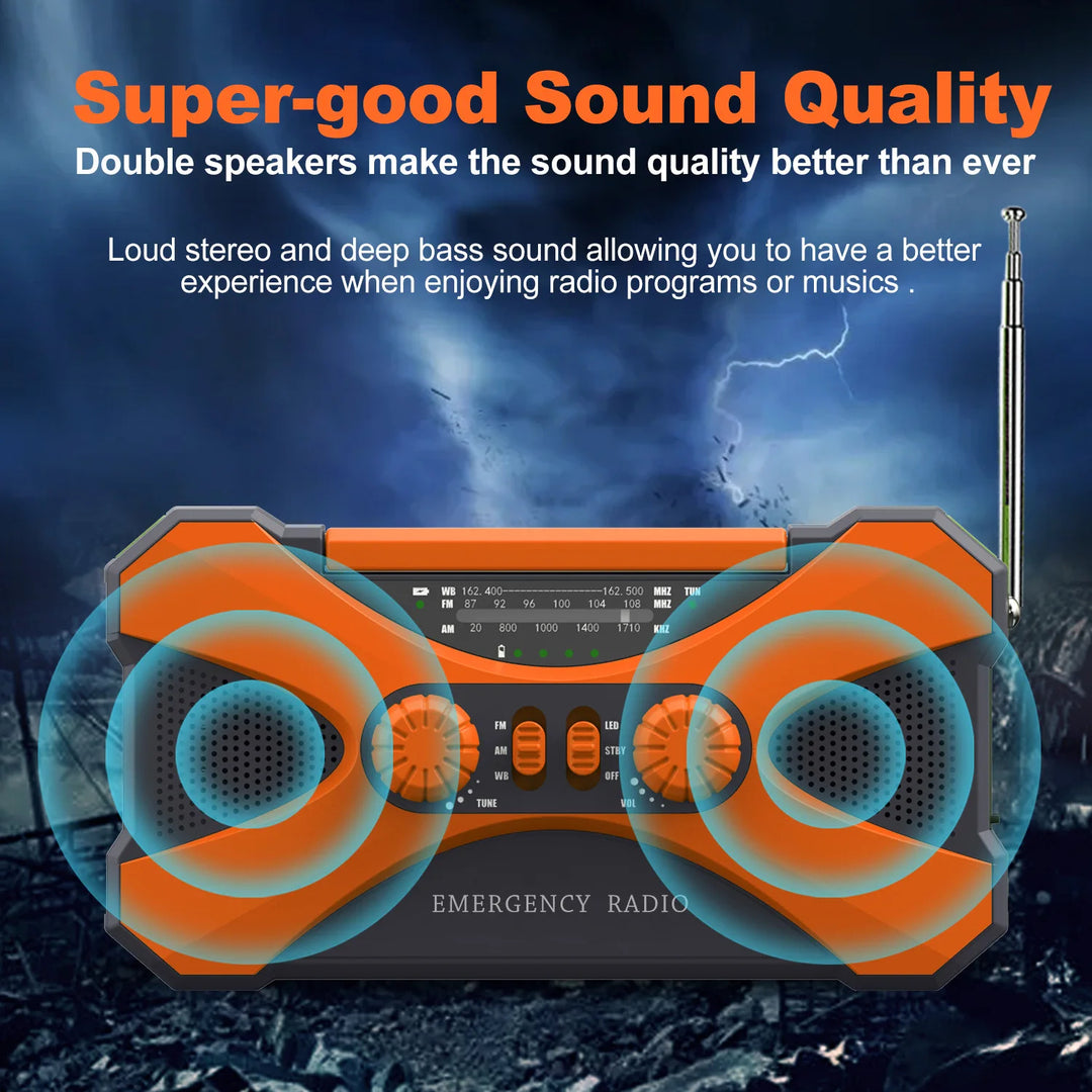 Multifunctional Emergency Radio with All Features